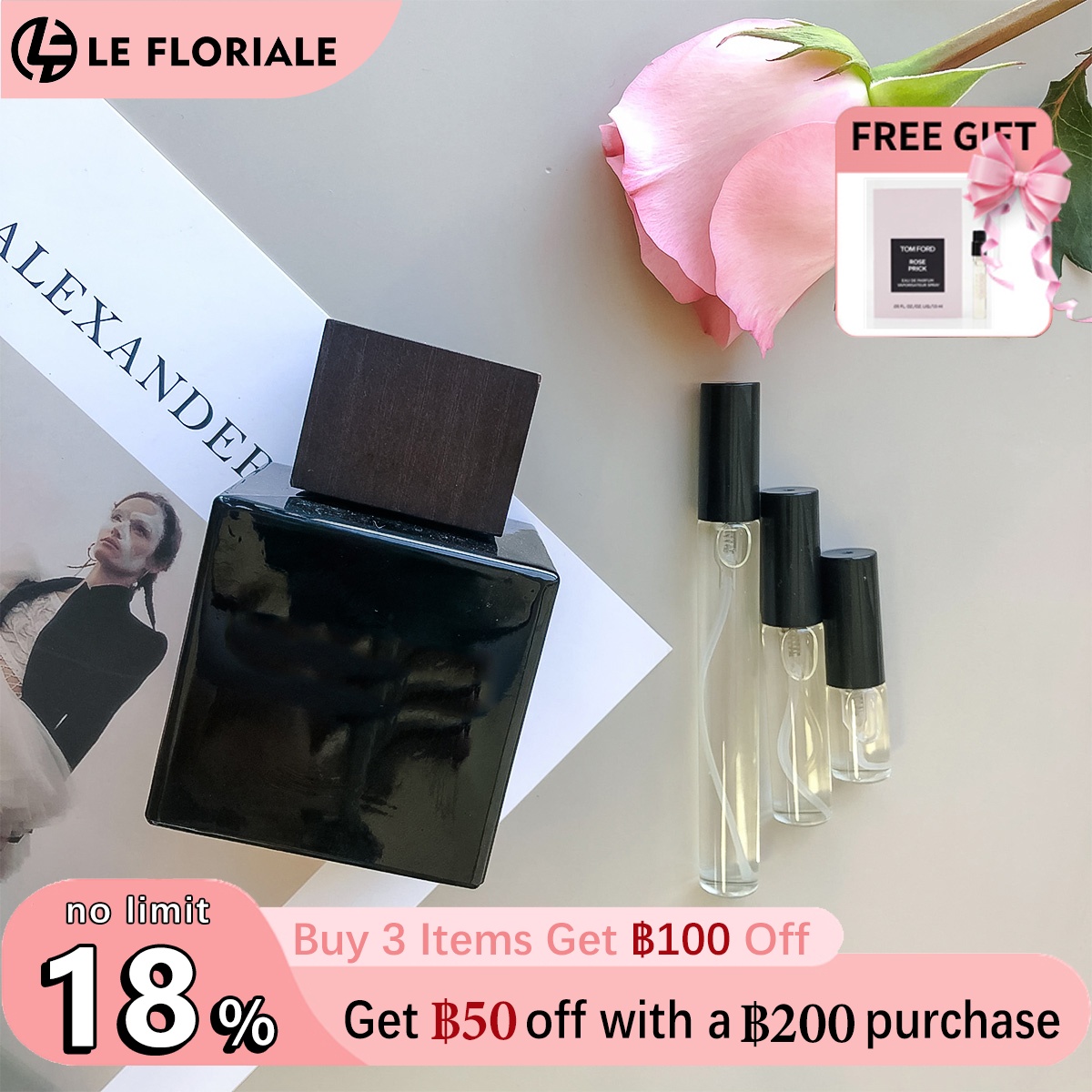 【ของแท้✓ติดทนนาน】Encre Noire EDT 2ml / 5ml / 10ml น้ําหอมชาย น้ำหอมพกพา ตัวอย่างน้ำหอมแบรนด์ น้ําหอมเสน่ห์