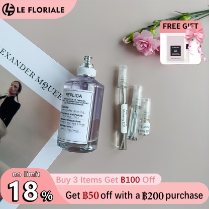 【ของแท้✓จัดส่งรวดเร็ว】 Lazy Sunday Morning EDT 2ml / 5ml / 10ml น้ําหอม unisex น้ำหอมขายดี น้ำหอมพกพา ขนาดทดลอง