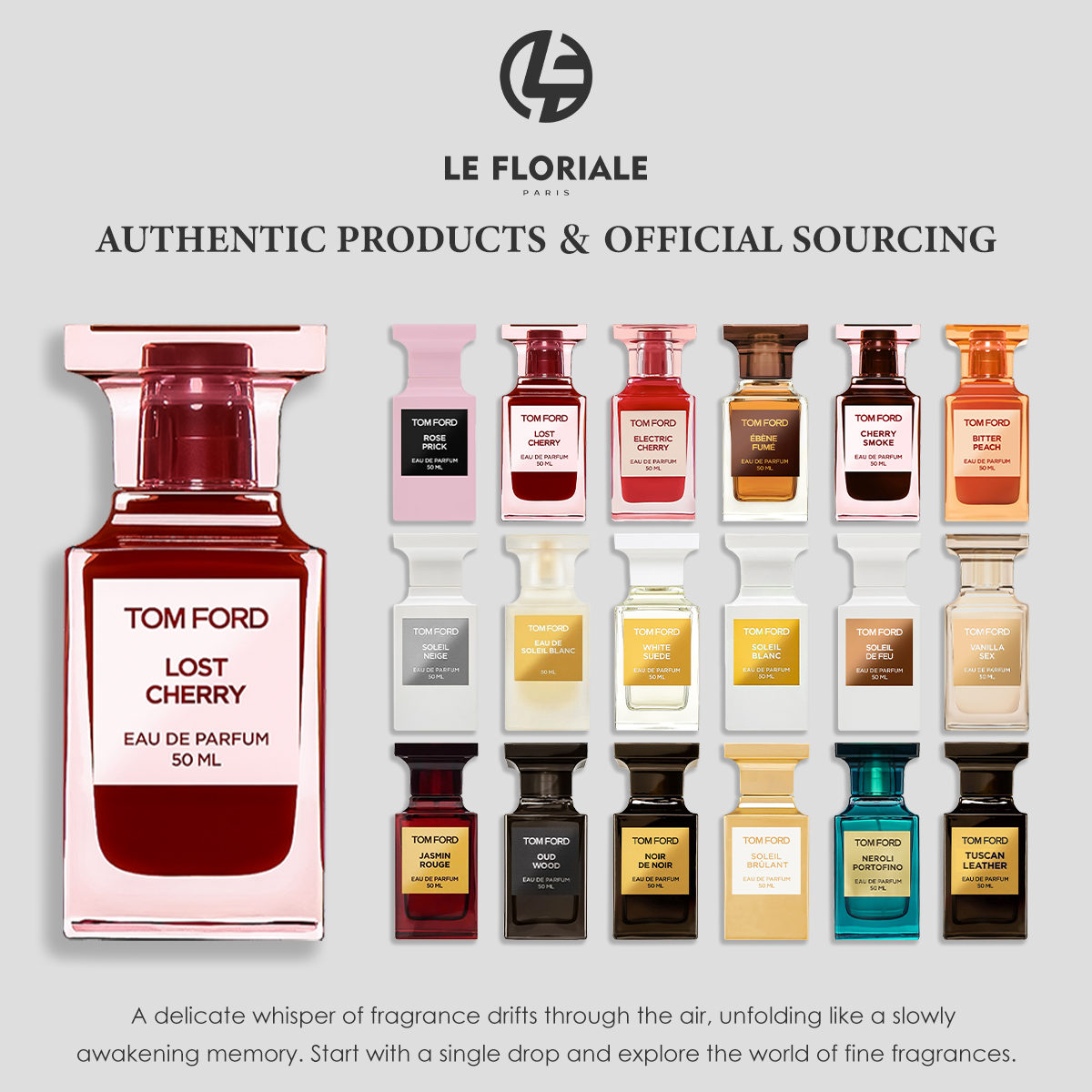 COD Tom Ford Soleil Neige /Lost Cherry /Vanilla Sex /White Suede/Oud Wood EDP 2ml 5ml 10ml Unisex perfume