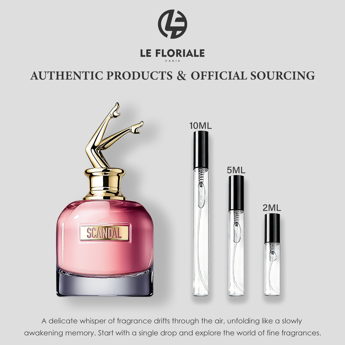 COD Jean Paul Gaultier Scandal EDP 2ml / 5ml / 10ml women's perfume