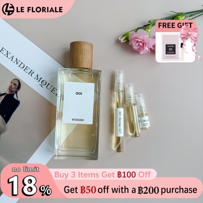 【ของแท้✓ติดทนนาน】 001 Woman EDT 2ml / 5ml / 10ml น้ำหอมยอดนิยม น้ําหอมผู้หญิง น้ำหอมแฟชั่น น้ำหอมมินิ กลิ่นติดทนนาน น้ำหอมพกพา
