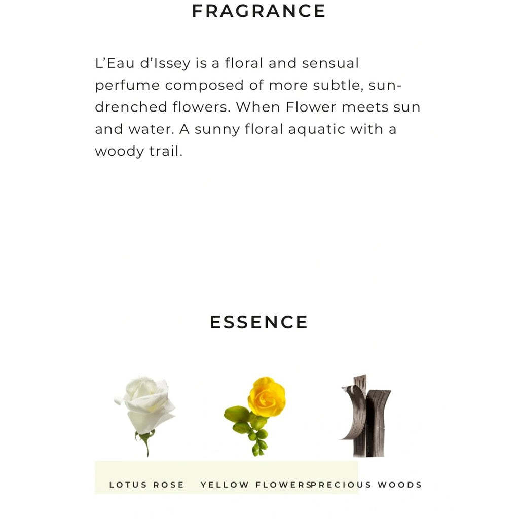 【ของแท้✓จัดส่งรวดเร็ว】L'Eau d'Issey Pour Homme EDT/L'eau d'Issey EDP น้ําหอมผู้หญิง น้ำหอมขายดี  ติดทนนาน น้ำหอมพกพา น้ําหอมชาย