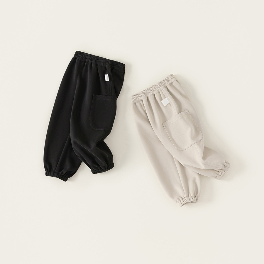 童裝兒童褲子韓版百搭男童休閒褲秋季新款小童束腳褲寶寶長褲