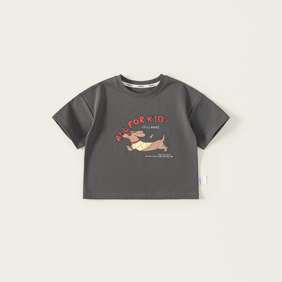 童裝男孩子夏款新品兒童上衣薄款男童短袖T恤圓領寶寶童裝