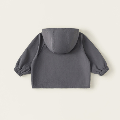 童裝兒童連帽外套春季新款男童拼色開衫春裝中小童上衣