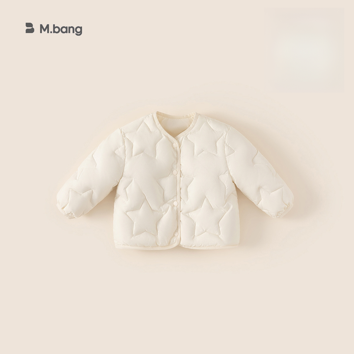 童裝兒童輕薄羽絨服冬季新款純色女寶寶衣服白鴨絨男童外套