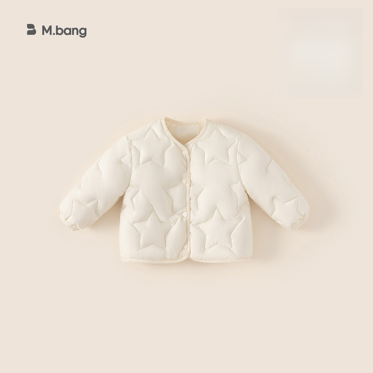 童裝兒童輕薄羽絨服冬季新款純色女寶寶衣服白鴨絨男童外套