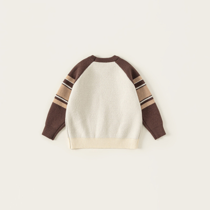 童裝秋款兒童長袖新品男童內搭中大童上衣插肩袖男孩子毛衣