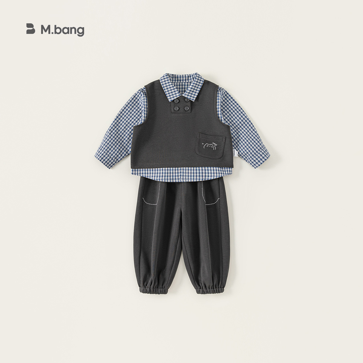 童裝秋季新款兒童衣服中小童休閒服男寶寶三件套男童套裝