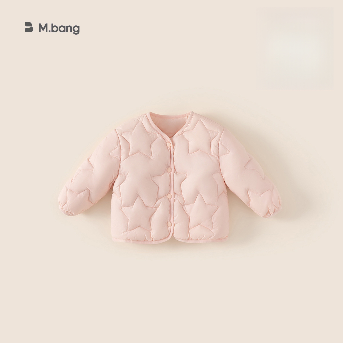 童裝兒童輕薄羽絨服冬季新款純色女寶寶衣服白鴨絨男童外套