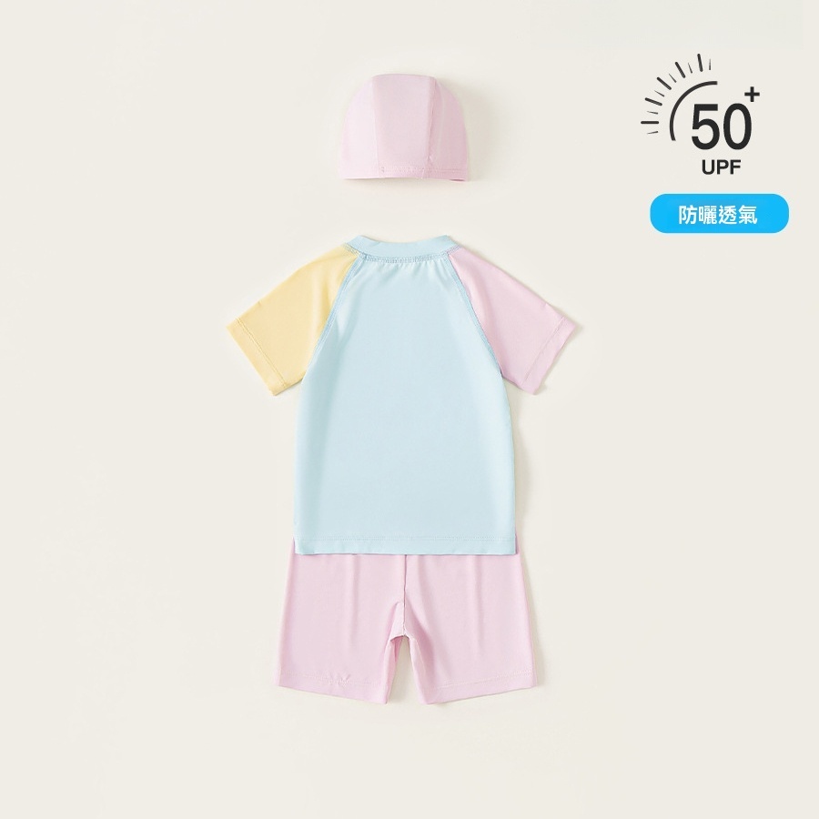 童裝兒童套裝夏季衣服可愛撞色女童無袖背心休閒薄款男童兩件