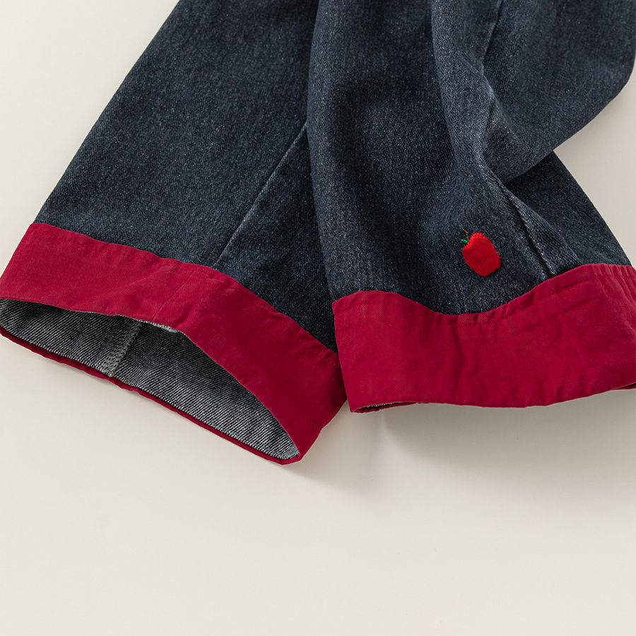 童裝女童牛仔褲年春季兒童直筒褲中小童百搭男童休閒褲子