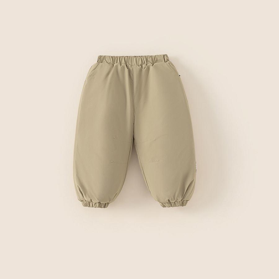 童裝男童冬裝寶寶褲子秋冬季加厚休閒長褲兒童束腳褲保暖棉褲