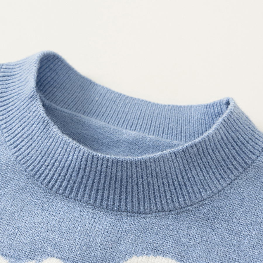 童裝男童馬甲春季新品毛線針織中小童無袖上衣可愛寶寶衣服