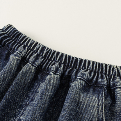 童裝男童牛仔褲春季新品兒童束腳褲帥氣中小童褲子寶寶長褲