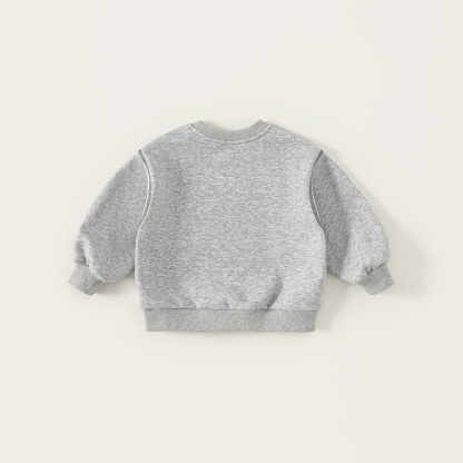 童裝秋季寶寶洋氣上衣百搭新款春秋男寶衣服兒童長袖男童衛衣