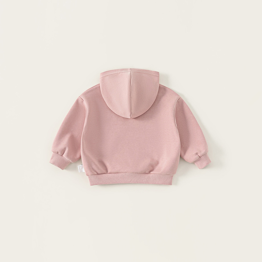 童裝秋季新款兒童上衣女寶寶衣服秋裝長袖女童連帽衛衣