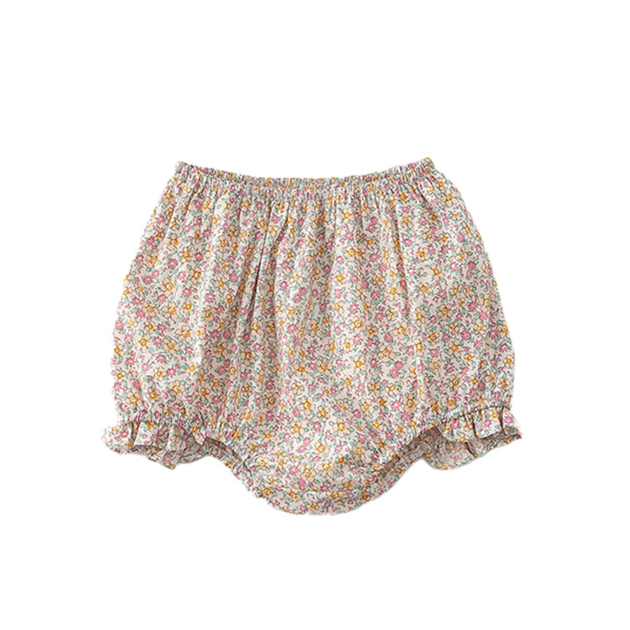 童裝2026夏季韓版女童花色小碎花褲子兒童褲子小童甜美短褲