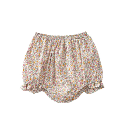 童裝2026夏季韓版女童花色小碎花褲子兒童褲子小童甜美短褲