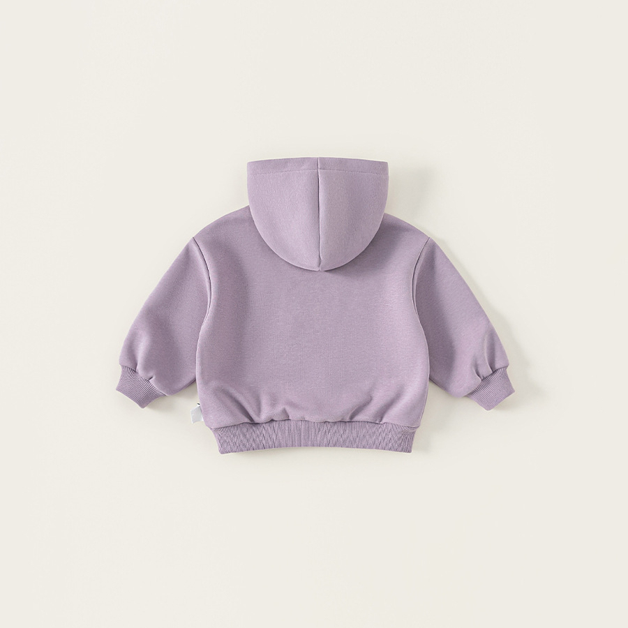 童裝兒童上衣秋裝新款中小童衣服女孩子長袖繡花男童連帽衛衣