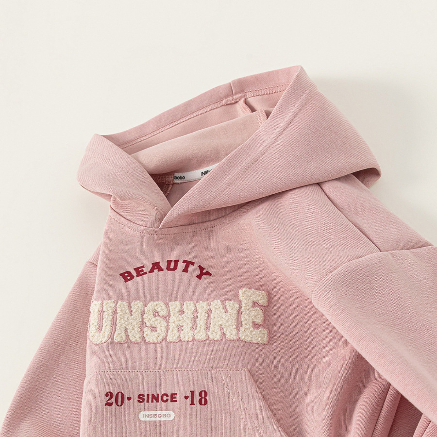 童裝秋季新款兒童上衣女寶寶衣服秋裝長袖女童連帽衛衣