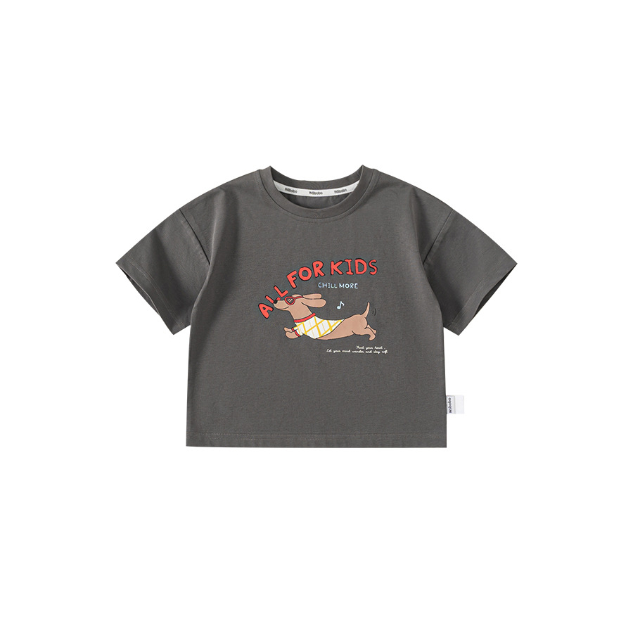 童裝男孩子夏款新品兒童上衣薄款男童短袖T恤圓領寶寶童裝