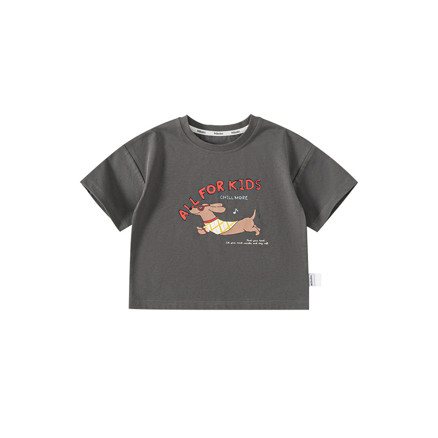 童裝男孩子夏款新品兒童上衣薄款男童短袖T恤圓領寶寶童裝