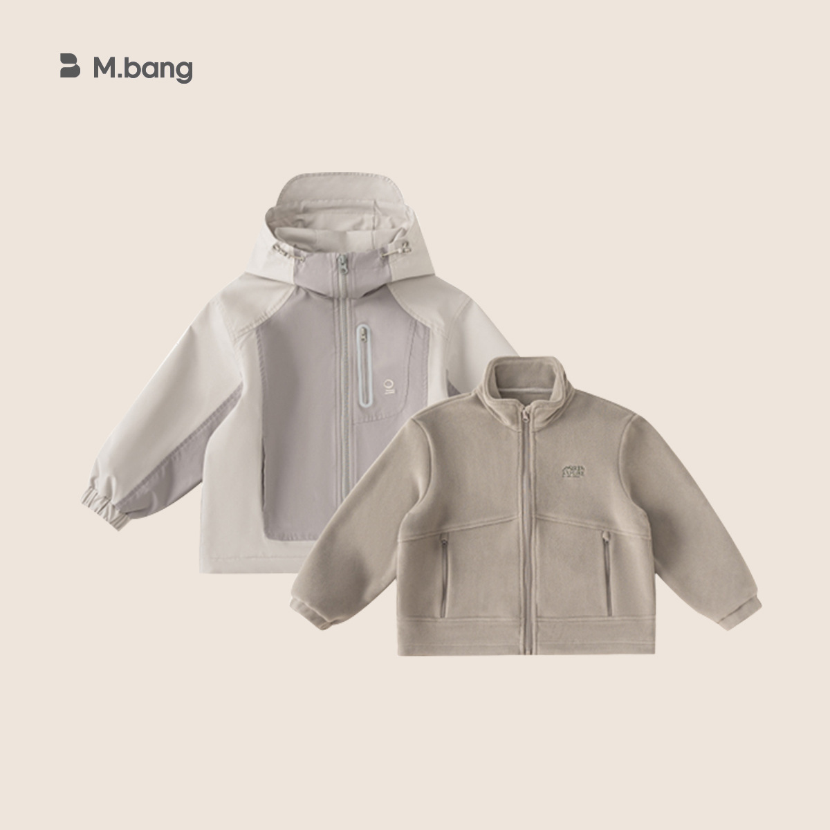 童裝冬裝保暖男童加絨加厚休閒上衣冬季兒童雙面奧粒絨外套