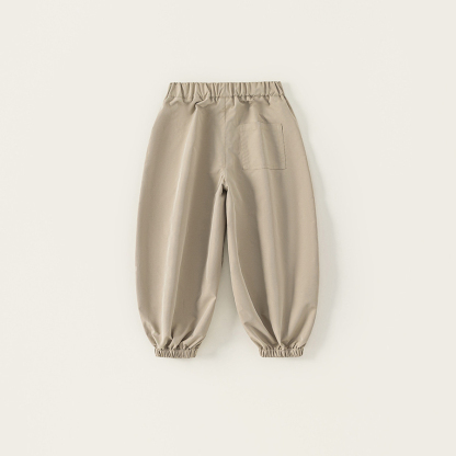 童装儿童长裤秋季裤子中大童休闲裤纯色束脚裤男童工装裤潮