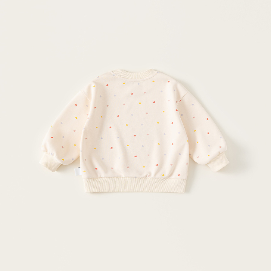 童裝女童衛衣甜美兒童套頭衫衣服春季新品卡通印花中小童上衣