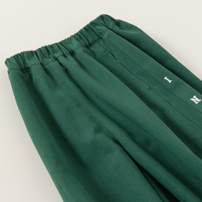 春秋款兒童長褲繡花男孩子休閒褲純色衛褲運動束腳褲男童褲子