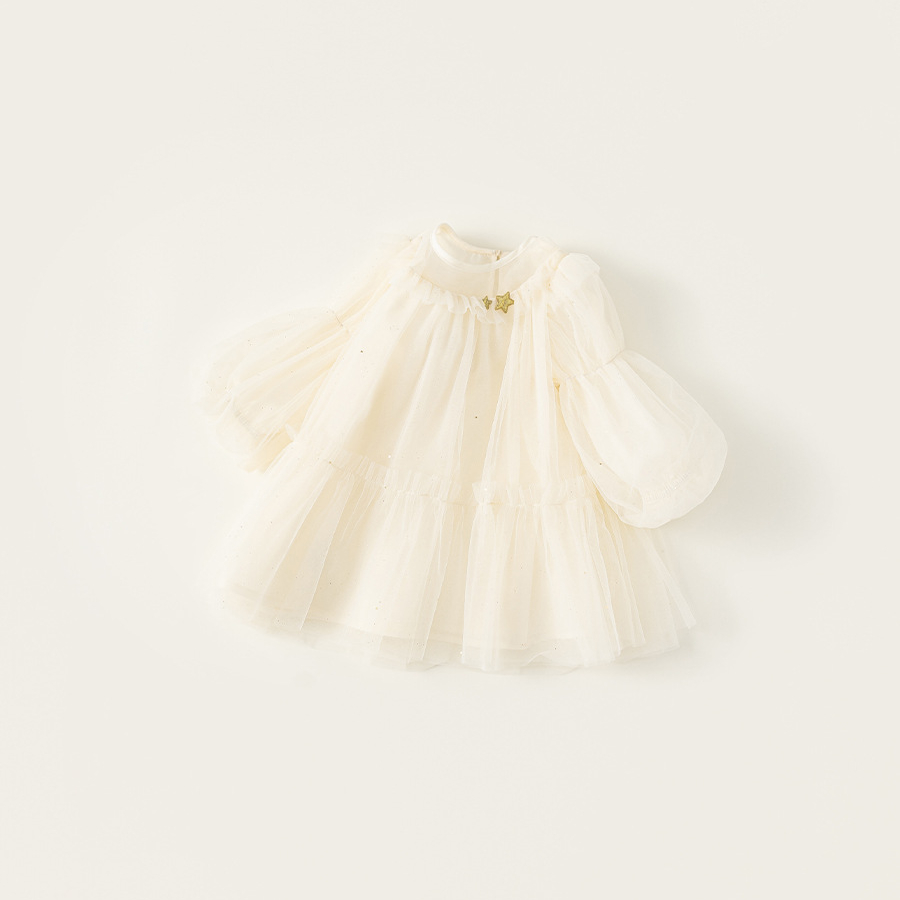 童裝寶寶仙女裙週歲禮服裙女童連衣裙新品小童網紗裙