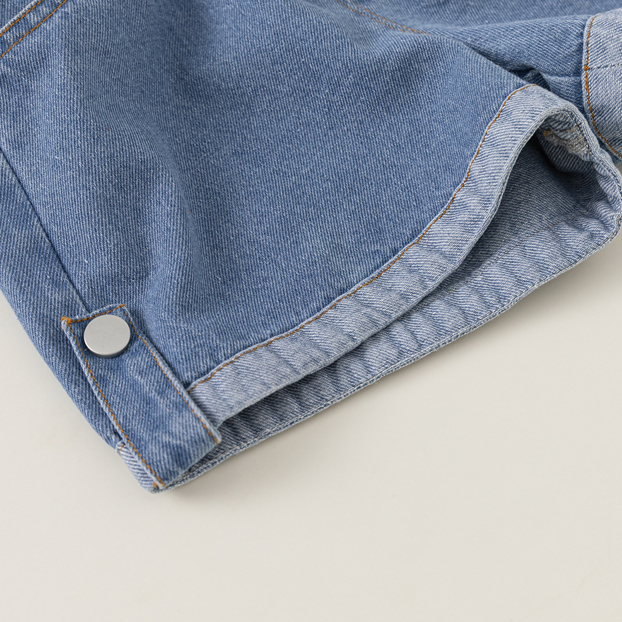 童裝兒童褲子夏季新品女童休閒短褲寶寶牛仔褲時尚