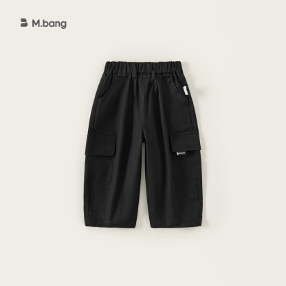 童裝女童褲子春秋季新款男童工裝褲秋裝兒童休閒褲子長褲潮