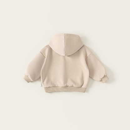 童裝秋季新品兒童上衣中小童衣服秋裝長袖男童連帽衛衣