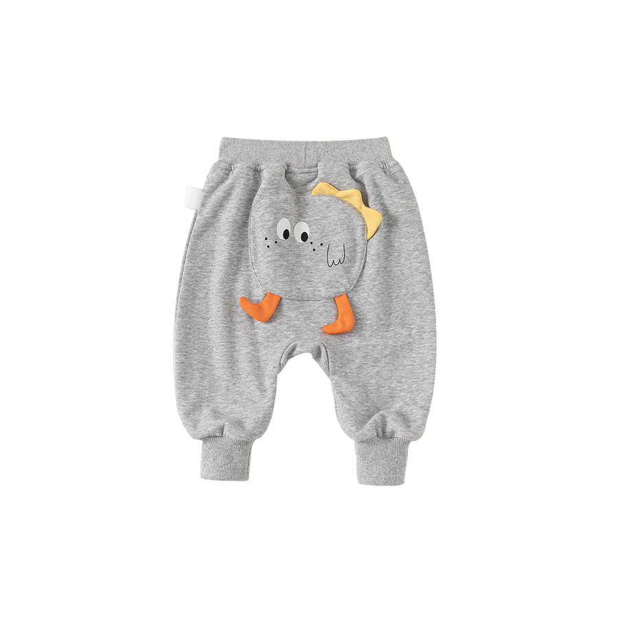 童裝嬰幼童卡通PP褲春秋裝新品寶寶休閒褲兒童褲子