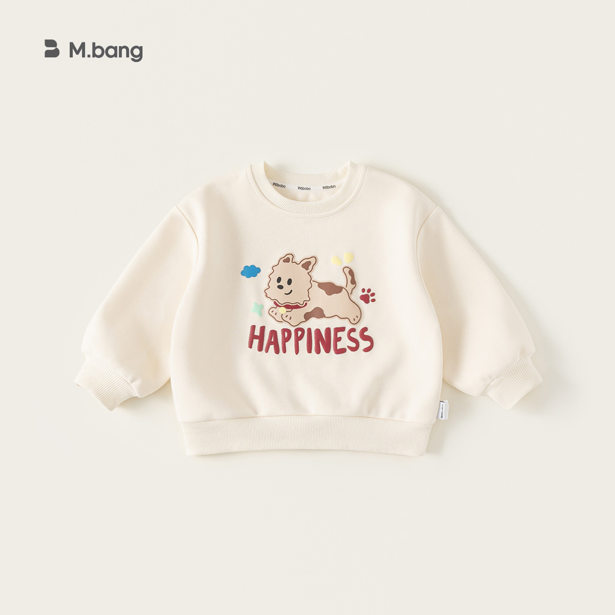 童裝男童衛衣春季新品圓領印花寶寶衣服小童套頭衫兒童上衣