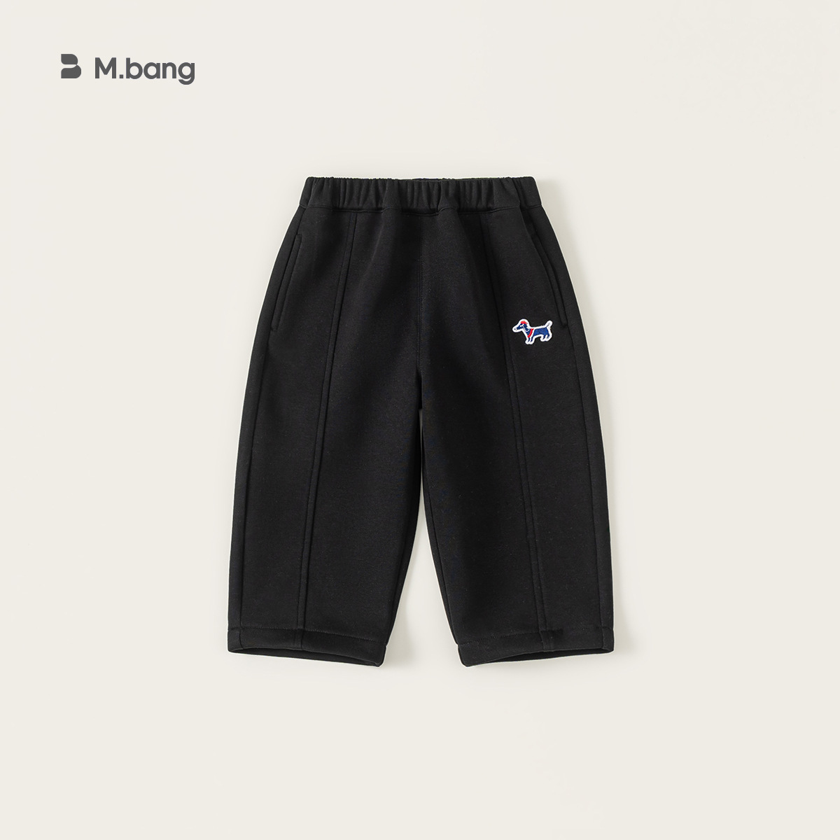 童裝女童長褲春季新品卡通兒童直筒褲小童衛褲百搭男童褲子