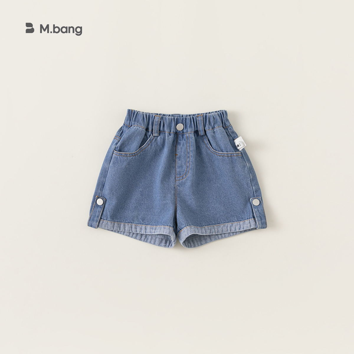 童裝兒童褲子夏季新品女童休閒短褲寶寶牛仔褲時尚