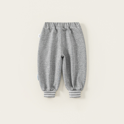 童裝男童褲子女童衛褲春季新品百搭中小童束腳褲時尚運動褲