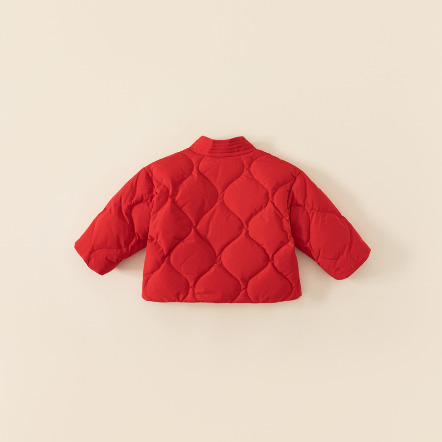 童裝冬季男童加厚外套女童年服白鴨絨兒童羽絨服