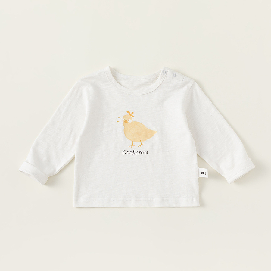 童裝兒童圓領T恤嬰童卡通印花上衣2025春裝寶寶套頭衫