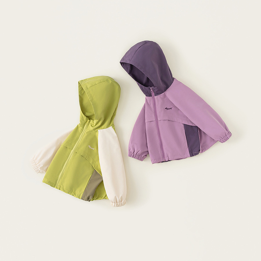 童裝男童連帽外套春裝年新款兒童風衣春秋中小童上衣開衫