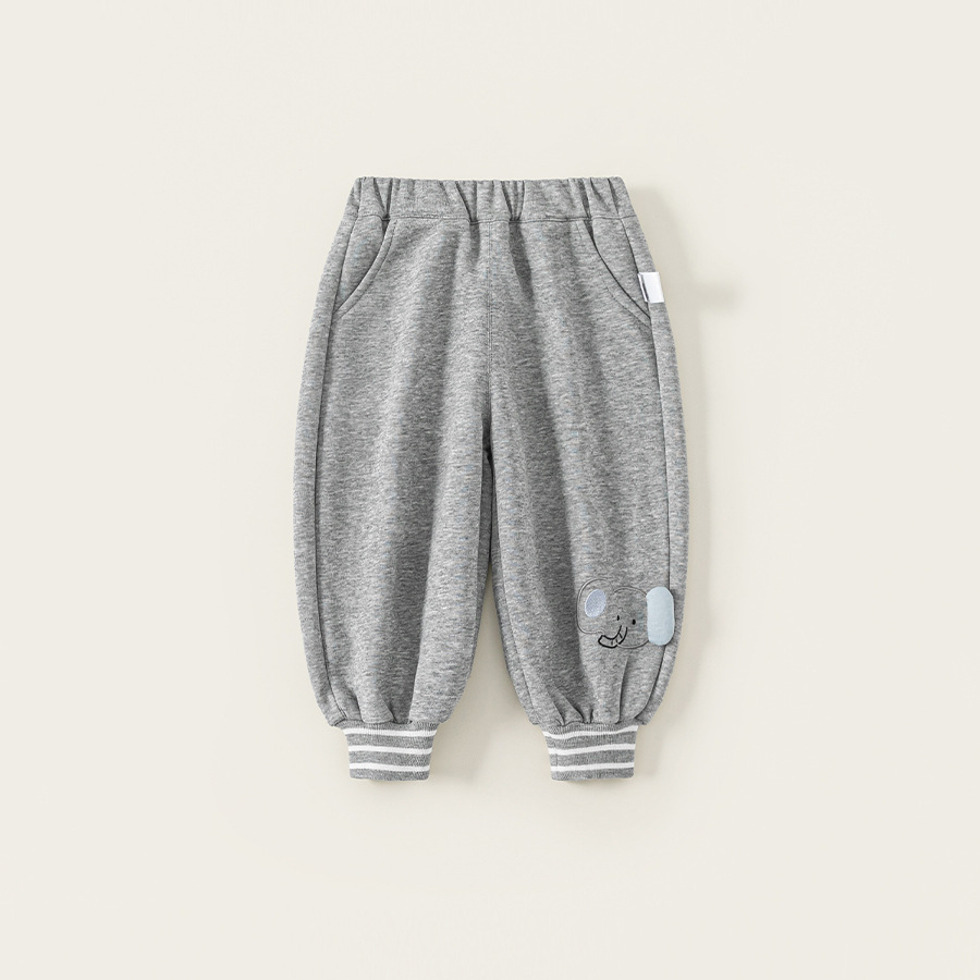 童裝男童褲子女童衛褲春季新品百搭中小童束腳褲時尚運動褲