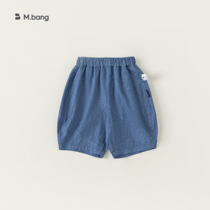 童裝男童褲子休閒兒童牛仔褲夏季外穿寶寶短褲寬鬆潮