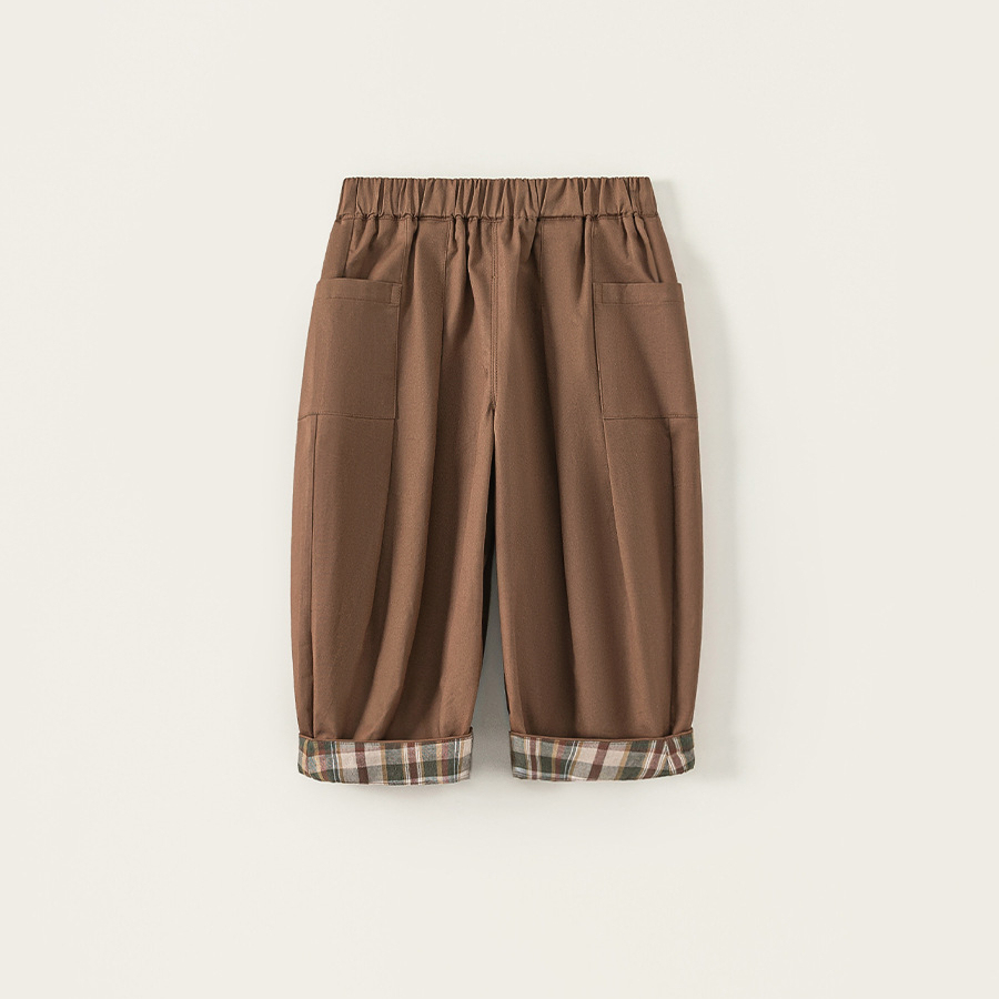 童裝男童褲子秋季新款兒童休閒褲女童褲子洋氣兒童衣服