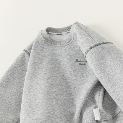 童裝秋季寶寶洋氣上衣百搭新款春秋男寶衣服兒童長袖男童衛衣