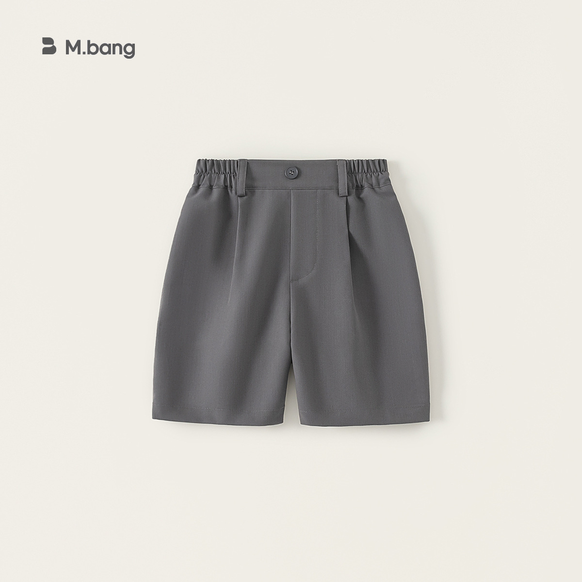 童裝夏季新款男童衣服套裝簡約休閒條紋襯衫休閒短褲兩件套