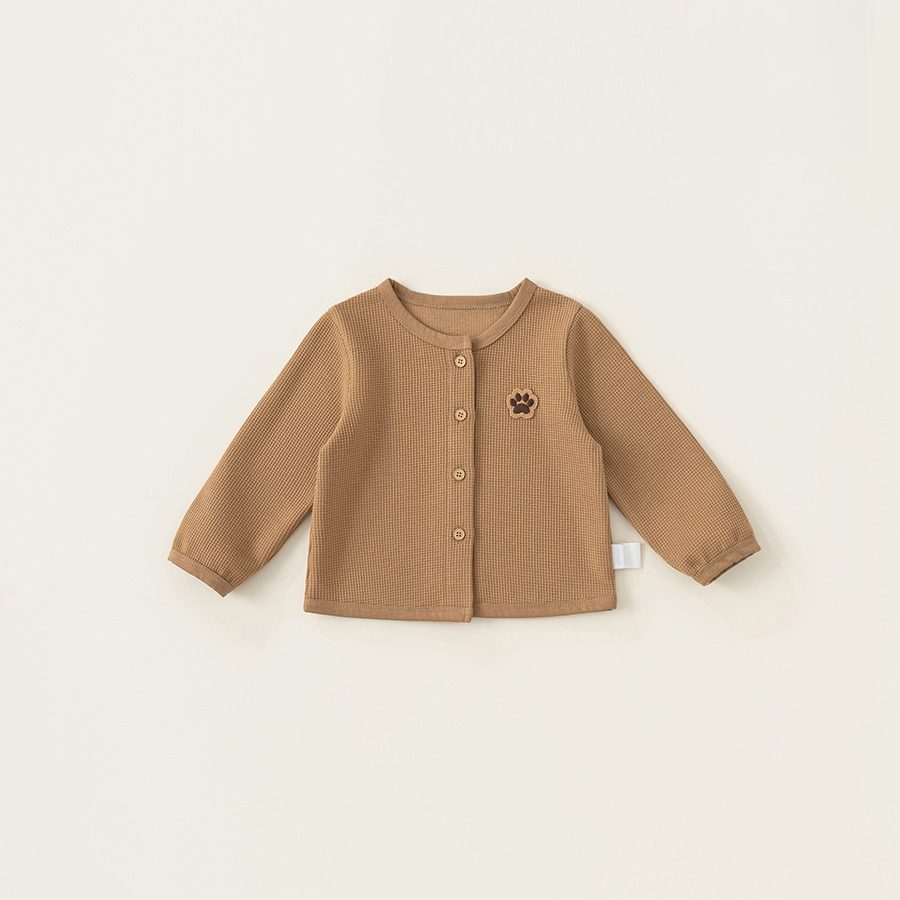 童裝秋季2025新款初秋寶寶衣服外套兒童長袖針織開衫上衣秋裝