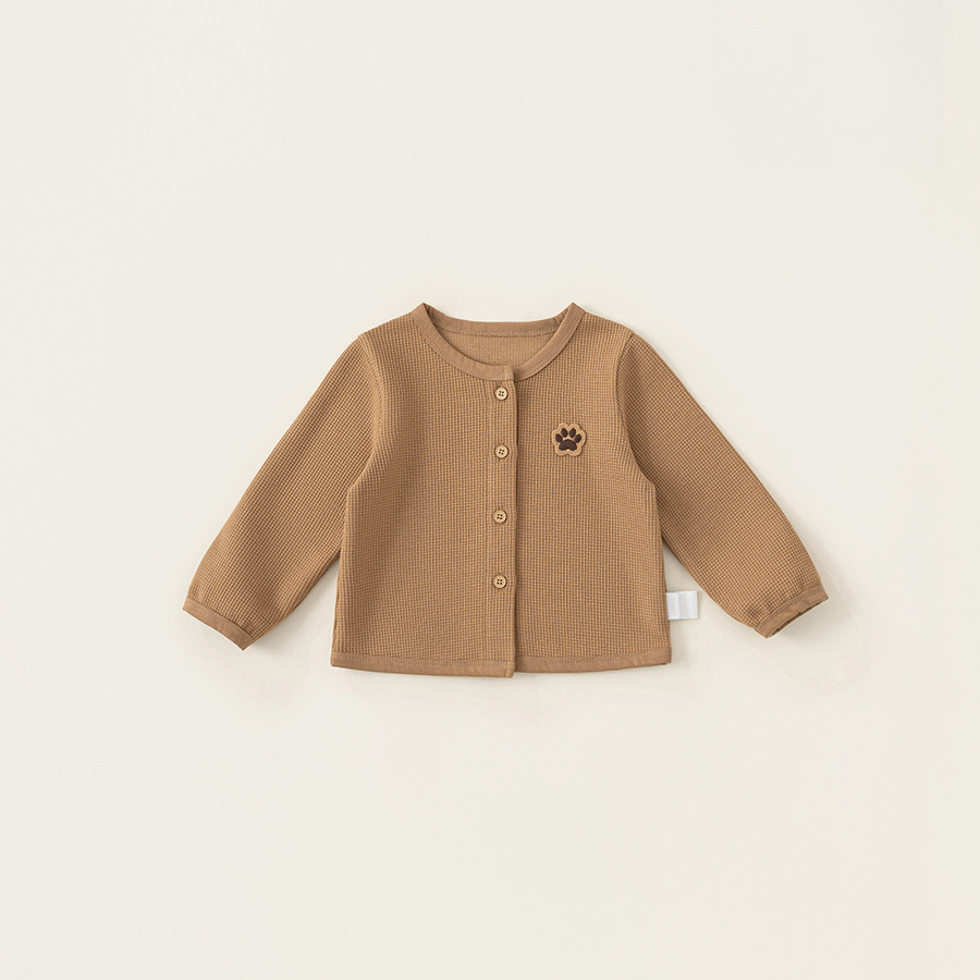 童裝秋季2025新款初秋寶寶衣服外套兒童長袖針織開衫上衣秋裝